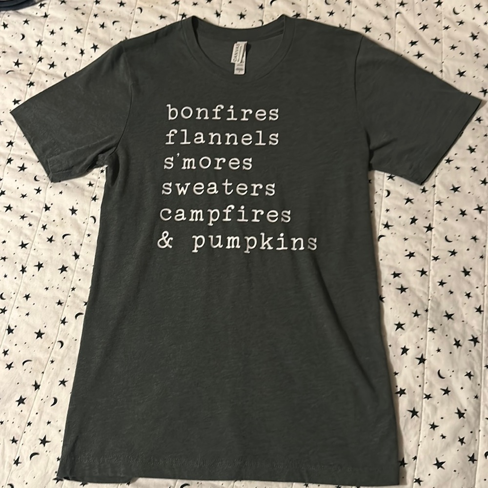 Green graphic tee